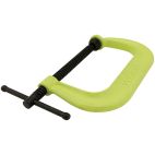 Wilton Drop Forged Hi Vis C-Clamp, 0 - 4-1/4” Opening, 3-1/4” Throat in Workholding, Clamps