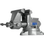 Mechanics Pro Vise 5-1/2” Jaw Width, 5" Jaw Opening, 360° Swivel Base