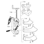 Lincoln LMC Model 3100 PL Truck Tire Bead Vulcanizer Spotter with Plates- Choose 120V or 240V
