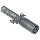 Trailer Connector Coiled Cables / Cords Assy - H/D Truck Nylon Replacement Plug
