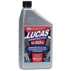 Lucas Oil Motorcycle SAE 50 4-Cycle Oil - 1 qt