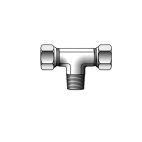Nylon Air Brake Tubing Fittings - H/D Truck Union Tee