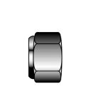 Nylon Air Brake Tubing Fittings - H/D Truck Nut