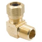 Nylon Air Brake Tubing Fittings - H/D Truck 90 Deg. Male Elbow