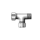 Nylon Air Brake Tubing Fittings - H/D Truck Run Tee