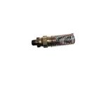 Air Brake Hose Fittings - H/D Truck Rubber (Bulk) Male Connector w/ Spring Guard Haldex