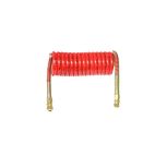 Air Brake Hoses / Coiled Trailer Lines / Single - H/D Truck Red