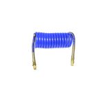 Air Brake Hoses / Coiled Trailer Lines / Single - H/D Truck Blue