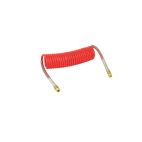 Air Brake Hoses / Coiled Trailer Lines / Single - H/D Truck Red