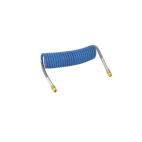 Air Brake Hoses / Coiled Trailer Lines / Single - H/D Truck Blue