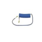 Air Brake Hoses / Coiled Trailer Lines / Single - H/D Truck Blue