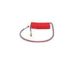 Air Brake Hoses / Coiled Trailer Lines / Single - H/D Truck Red