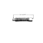 Air Brake Chamber / Drop Down Hose Assy - H/D Truck Haldex