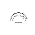 Brake Shoes - Single / Bulk - Remfd - H/D Truck 4471 (T) (TC) (Rockwell Cast Pin Type) Haldex (GC) Rockwell / Meritor / Timken Drive Axle - Cast Pin Type 23K Severe Service Combination Haldex