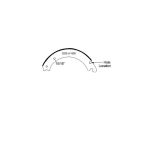 Brake Shoe Kits / Gripper - Remfd - H/D Truck 4524 (QM2) (Quick Change For Mack 2nd Generation) Haldex (GG) Rockwell / Meritor Steer / Drive Axle - Quick Change 23K High Performance Premium Haldex