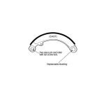 Brake Shoes - Single / Bulk - Remfd - H/D Truck 4607 (TC) (Dana / Kershaw / Std Forge Pin Type Both Ends - Cast Shoe) Haldex (GG) Dana (Kershaw) / Standard Forge Trailer Axle - Pin Type Both Ends - Cast Version 23K High Performance Premium Haldex