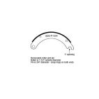 Brake Shoes - Single / Bulk - Remfd - H/D Truck 4670 (Q) (Rockwell Quick Change) Haldex (GG) Rockwell / Meritor Trailer Axle - Quick Change 23K High Performance Premium Haldex