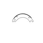 Brake Shoes - Single / Bulk - Remfd - H/D Truck 4692 (DQ2) (Dana Quick Change 2nd Generation) Haldex (GG) Dana / Standard Forge Trailer Axle - Quick Change 2nd Generation - U Series Brake 23K High Performance Premium Haldex