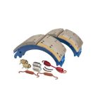 Brake Shoe Kits / Gripper - New - H/D Truck 4707 (Q) (Q Plus) Haldex (GG) Rockwell / Meritor Drive / Trailer Axle - Q Plus 23K High Performance Premium Haldex