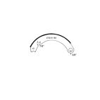 Brake Shoe Kits / Gripper - Remfd - H/D Truck 4515 (T) (Pin Type) Haldex (GM) Rockwell / Meritor / Timken Steer / Drive Axle - Pin Type 25K Severe Service Semi-Metallic Haldex