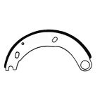 Brake Shoe Kits / Gripper - Remfd - H/D Truck 1308 (512) Haldex (GR) Wagner Steer Axle 20K High Performance Organic Haldex