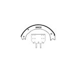 Brake Shoe Kits / Gripper - Remfd - H/D Truck 4726 (ES) (Extended Service 1st Generation) Haldex (GR) Eaton Drive / Trailer Axle - Extended Service 1st Generation 20K High Performance Organic Haldex