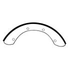 Brake Shoe Kits / Gripper - Remfd - H/D Truck 4605 (RW) (Rockwell Stopmaster Wedge) Haldex (GW) Rockwell / Meritor Steer / Drive Axle Stopmaster Wedge Brake Wedge Brake 20K Haldex