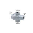 Air Brake Valves / Two Way / Double Check - New - H/D Truck Shuttle Haldex