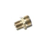 Air Brake Hose Fittings - H/D Truck Rubber (Bulk) Swivel Body Hose Adapter (for Chamber or Valve) Haldex