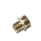 Air Brake Hose Fittings - H/D Truck Rubber (Bulk) Swivel Body Hose Adapter (for Chamber or Valve) Haldex
