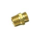 Air Brake Hose Fittings - H/D Truck Rubber (Bulk) Swivel Body Hose Adapter (for Chamber or Valve) Haldex