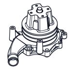 Water Pumps - New - H/D Truck Ford HALDEX