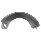 Brake Shoes - Single / Bulk - New - Transit Bus & Coach 4592 Haldex TransitmaX Rockwell / Meritor W Series / 2 Pc Bushing Air - Double Web Premium Organic Transit Compound Haldex