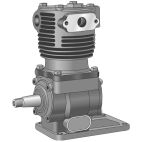 Air Brake Compressor - New - H/D Truck
