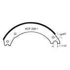 Brake Shoe Kits / Gripper - Remfd - H/D Truck 4515 (X3) (XEM3) (Quick Change- 3rd Generation) Haldex (HV77) Fruehauf Trailer Axle - Quick Change 20K Economy Organic Haldex