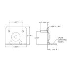 Air Valve Mounting Brackets - H/D Truck