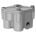 Air Brake Valves / Relay - Remfd - H/D Truck R12 Core Free Haldex