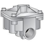 Air Brake Valves / Relay - New - H/D Truck Haldex
