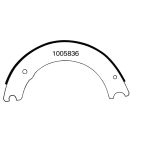 Brake Shoe Kits / Gripper - New - H/D Truck 1308 (E) Haldex (HV76) Eaton Steer Axle 20K Economy Organic Haldex