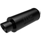 MUFFLER W/TIP MAG BLK