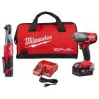 MILWAUKEE TOOL M18 FUEL™ & M12 FUEL™ Mid-Torque & Ratchet Combo Kit