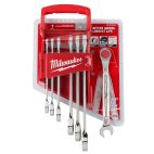 MILWAUKEE TOOL 7pc Ratcheting Combination Wrench Set - SAE