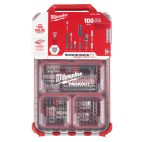 MILWAUKEE TOOL SHOCKWAVE Impact Duty™ Driver Bit PACKOUT™ Set - 100PC
