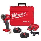 MILWAUKEE TOOL M18 FUEL™ 1/2"" Compact Impact Wrench w/ Friction Ring Kit