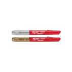 MILWAUKEE TOOL 2PK INKZALL™ Silver/Gold Metallic Fine Point Marker