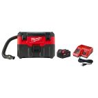 MILWAUKEE TOOL M18 Wet/Dry Vacuum with XC5.0 Starter Kit