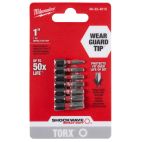 MILWAUKEE TOOL SHOCKWAVE™ Torx 1” Insert Bit Set - 7PC