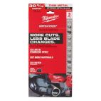 MILWAUKEE TOOL 30-9/16 in. 12/14 TPI COMPACT EXTREME THIN METAL BAND SAW BLADE 3PK