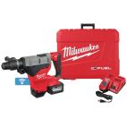 MILWAUKEE TOOL M18 FUEL 1-3/4" SDS MAX Rotary Hammer Kit w/ 12.0 Battery