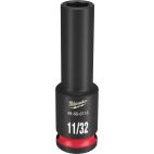 MILWAUKEE TOOL SHOCKWAVE Impact Duty™  3/8"Drive 11/32" Deep 6 Point Socket